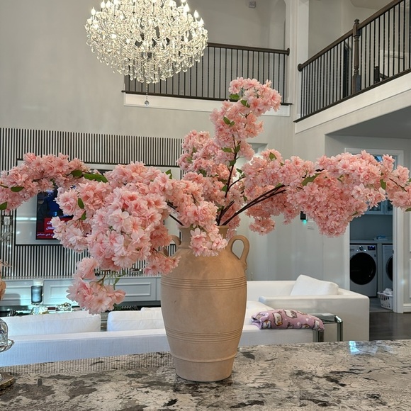 NWT ARTIFICIAL CHERRY BLOSSOM 40 inch LONG - Picture 1 of 17